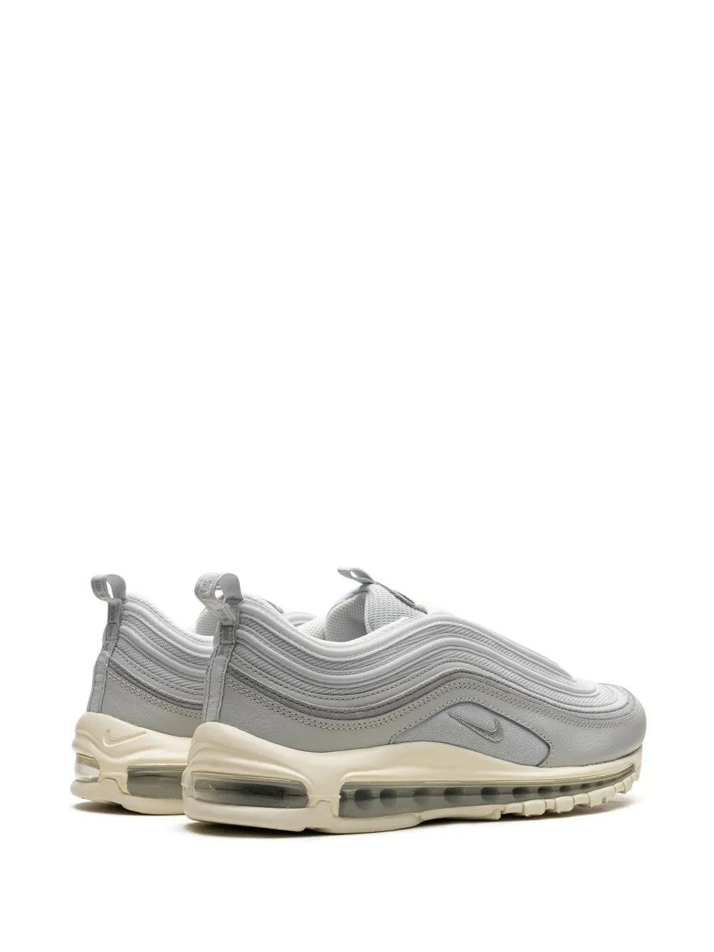 Exclusive Air Max 97 Grey/Sail Sneakers — Light Grey — Size US M 10.5 - US W 12 — Back View