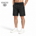 Exclusive Gucci GG Supreme Jacquard Jogger Pants – Web Stripe Detail — S — Front View