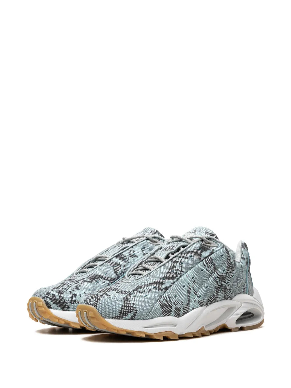 Exclusive Nike X Nocta Hot Step Air Terra Light Pumice/White Sneakers — Light Blue — Size US M 3.5 - US W 5 — Top View