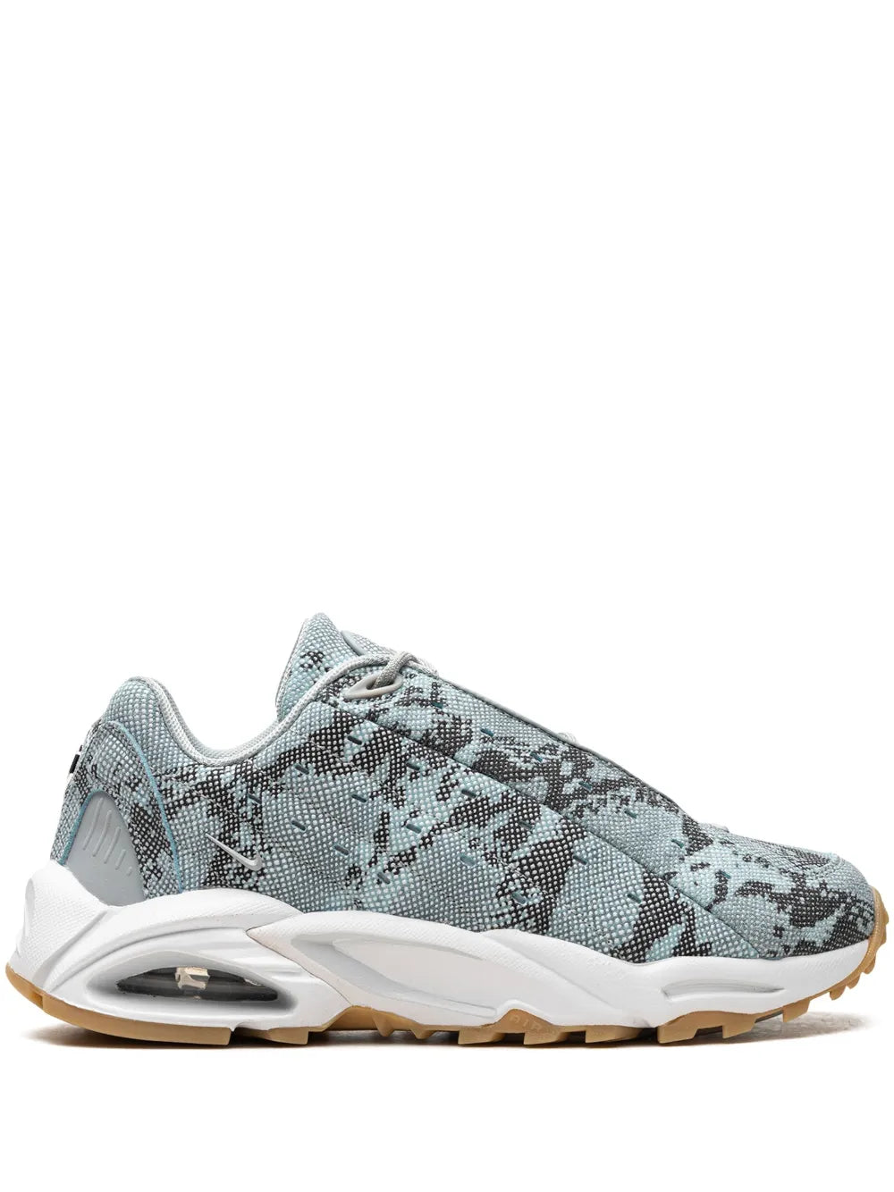 Exclusive Nike X Nocta Hot Step Air Terra Light Pumice/White Sneakers — Light Blue — Size US M 3.5 - US W 5 — Front View
