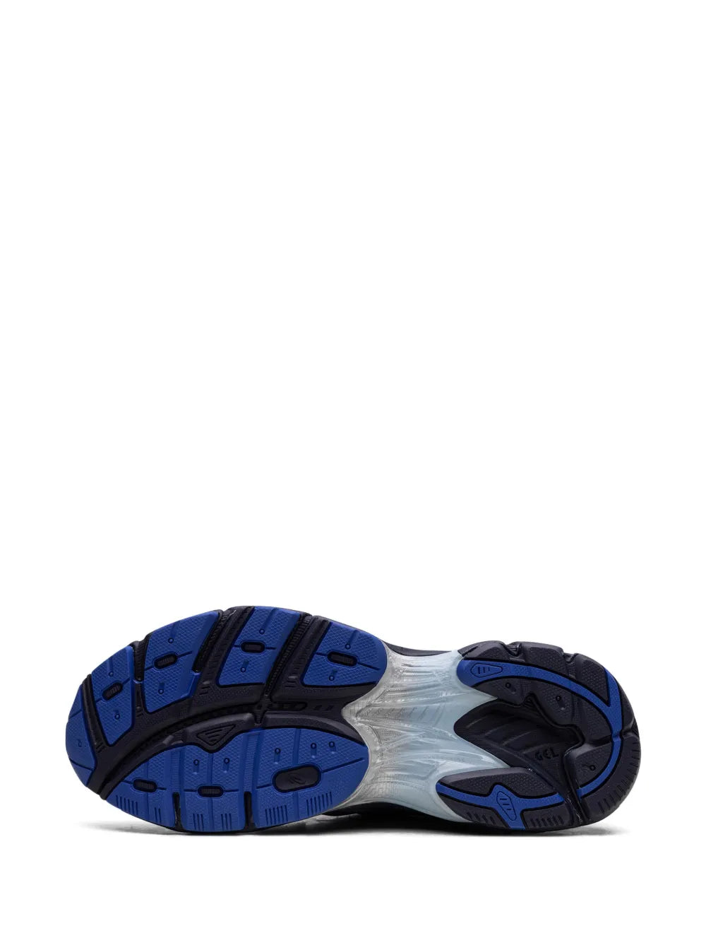 Exclusive Asics X Cecilie Bahnsen Gt-2160 Midnight Sneakers — Midnight Blue/Silver-Tone — Size US M 11.5 - US W 13 — Top View