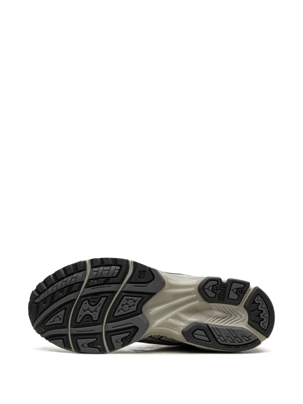 Exclusive Asics Gel-Kayano 14 Panelled Sneakers — Grey/Bone White — Size US M 9.5 - US W 11 — Top View