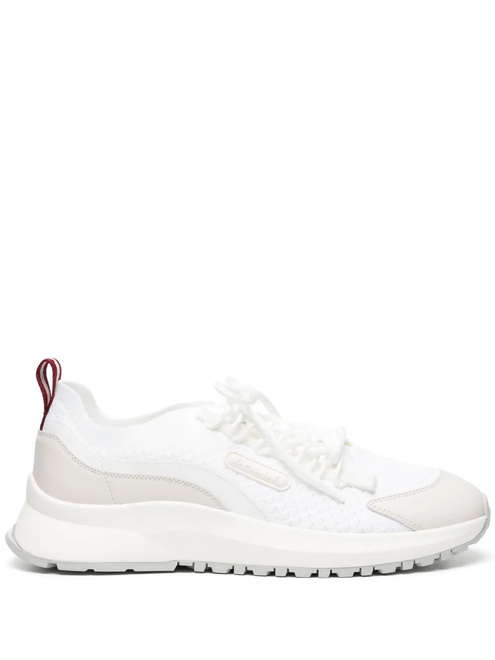 Exclusive Bally Outline Sneakers — White — Size US M 3.5 - US W 5 — Front View