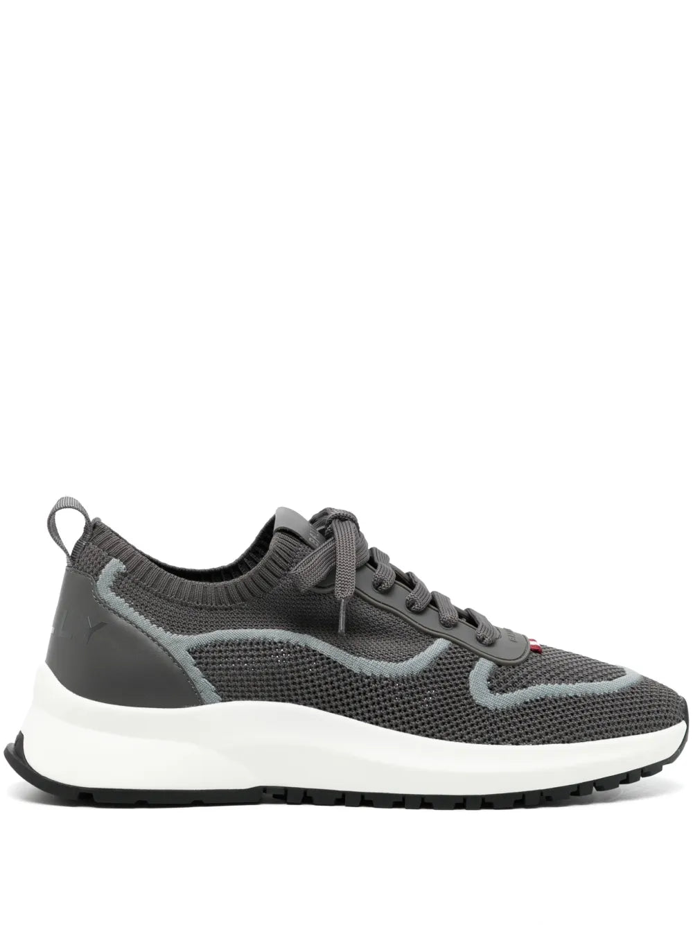 Exclusive Bally Davyn Mesh Sneakers — Grey — Size US M 7 - US W 8.5 — Front View
