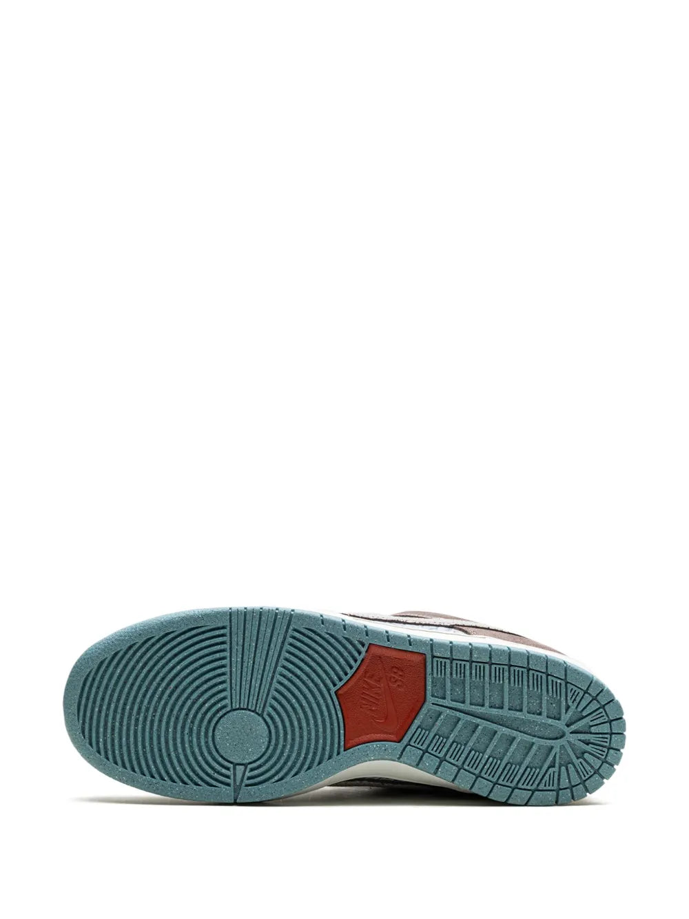 Exclusive Nike Sb Dunk Low Big Money Savings Sneakers — Brown — Size US M 7.5 - US W 9 — Top View