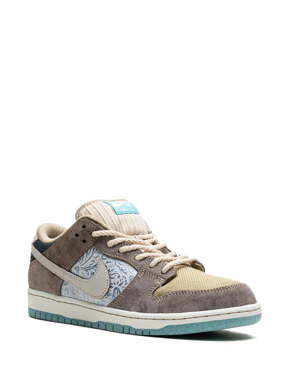 Exclusive Nike Sb Dunk Low Big Money Savings Sneakers — Brown — Size US M 7.5 - US W 9 — Side View