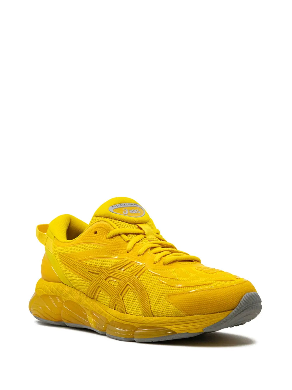 Exclusive Asics X C.P. Company Gel-Quantum 360 Yellow Sneakers — Yellow — Size US M 11.5 - US W 13 — Side View
