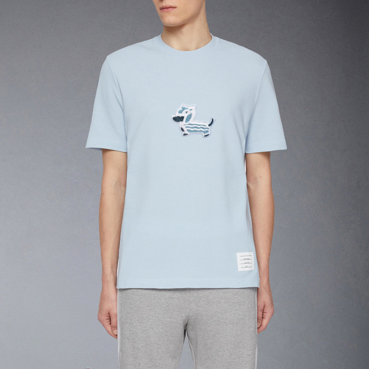 Exclusive Thom Browne 2025ss puppy T-shirt — White — Size 0/S — Front View