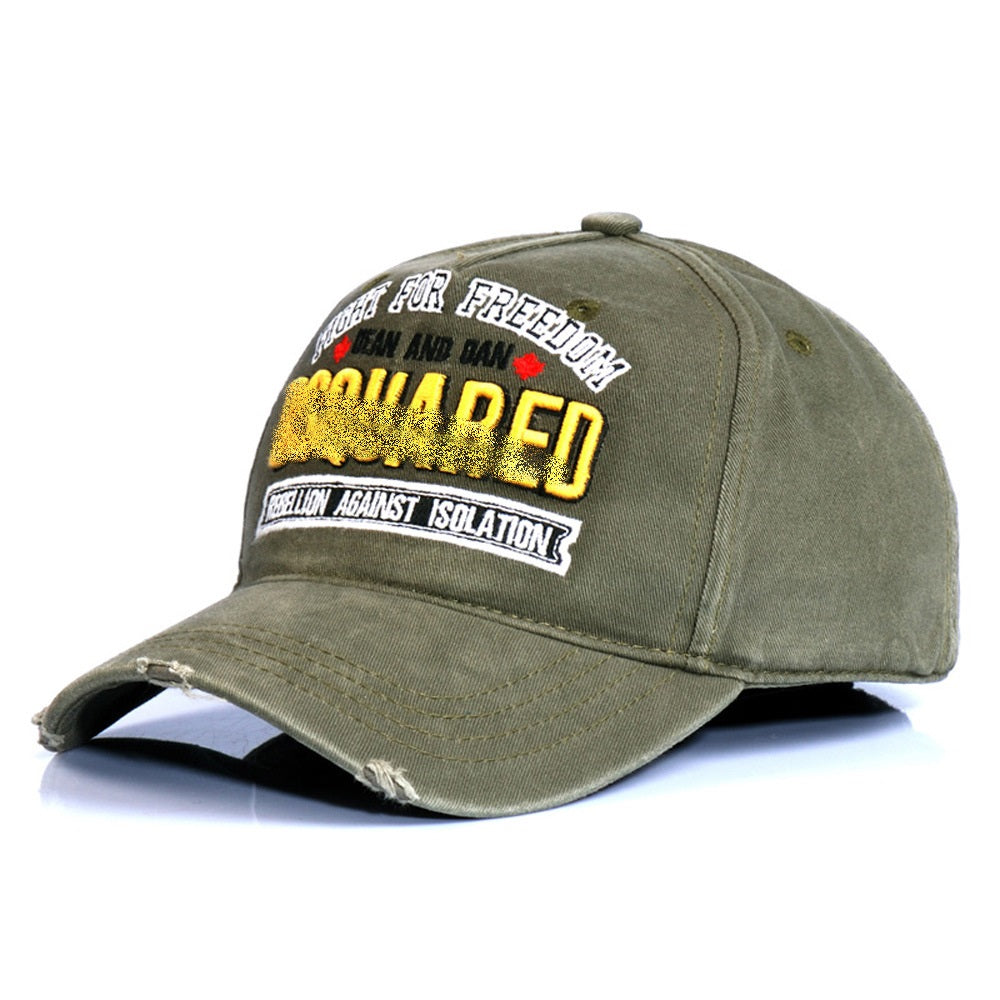 Exclusive dsquared2 2026 Man Hat — Black — Back View