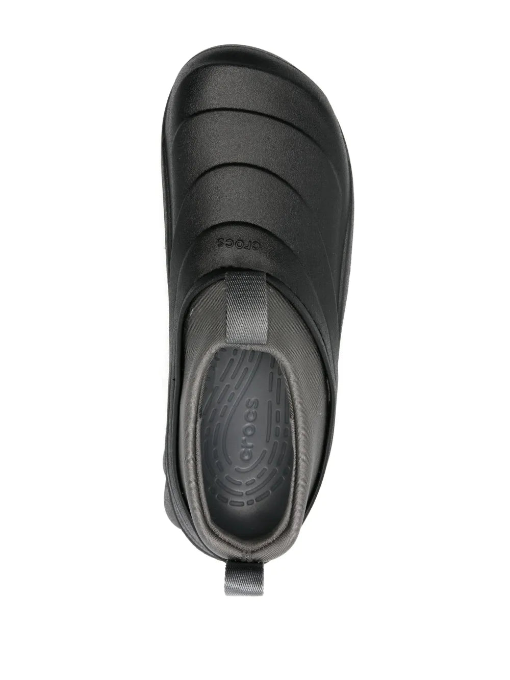 Exclusive Crocs Echo Storm Sneakers — Black — Size US M 10.5 - US W 12 — Top View