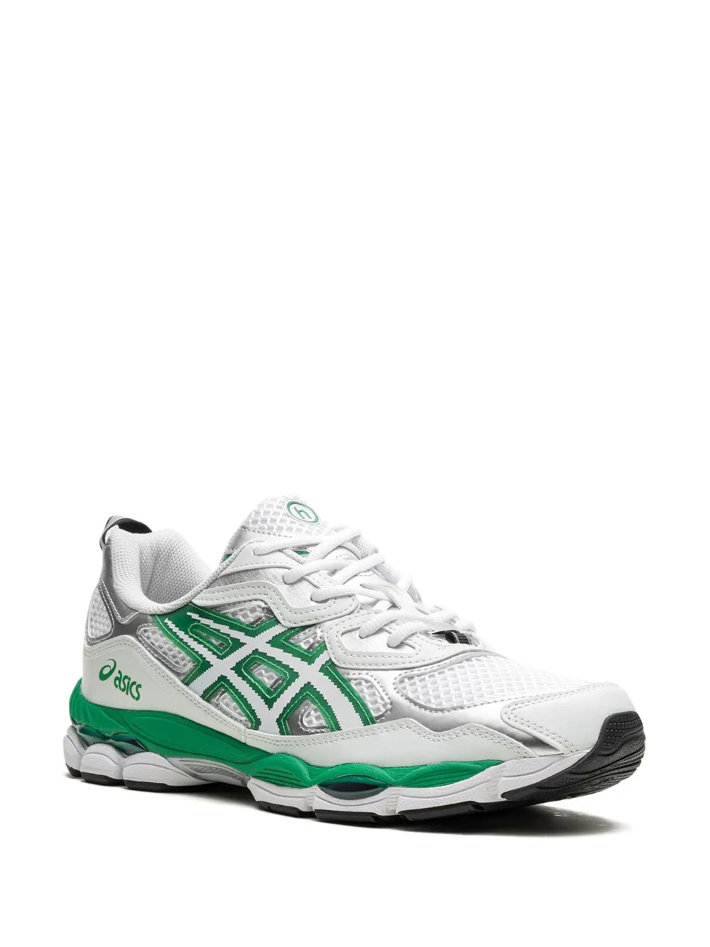 Exclusive Asics X Hidden.Ny Gel-Nyc Special Box Green Sneakers — White/Green — Size US M 11.5 - US W 13 — Side View