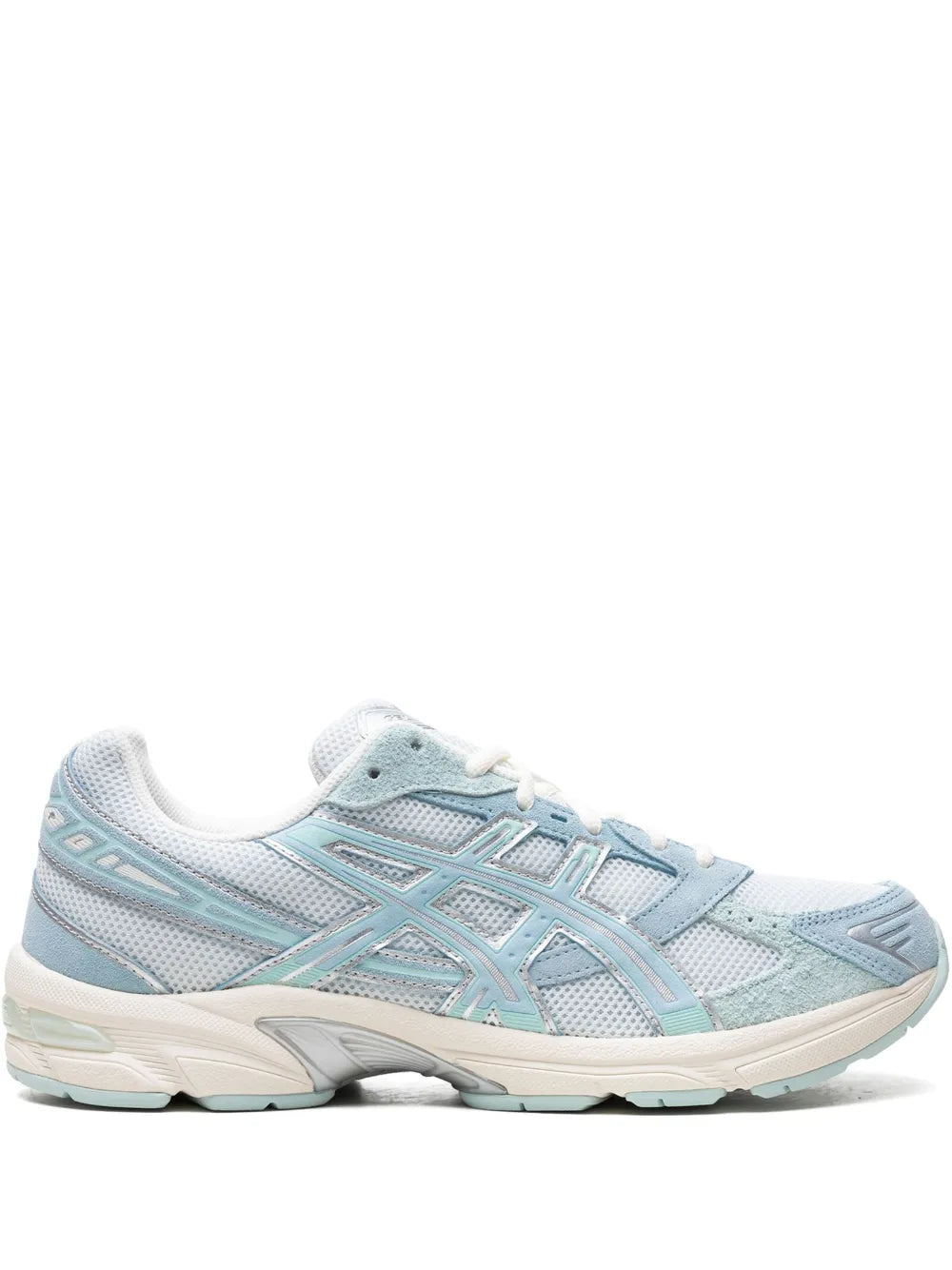 Exclusive Asics Gel-1130 Birch Blue Sneakers — Light Blue — Size US M 5 - US W 6.5 — Front View
