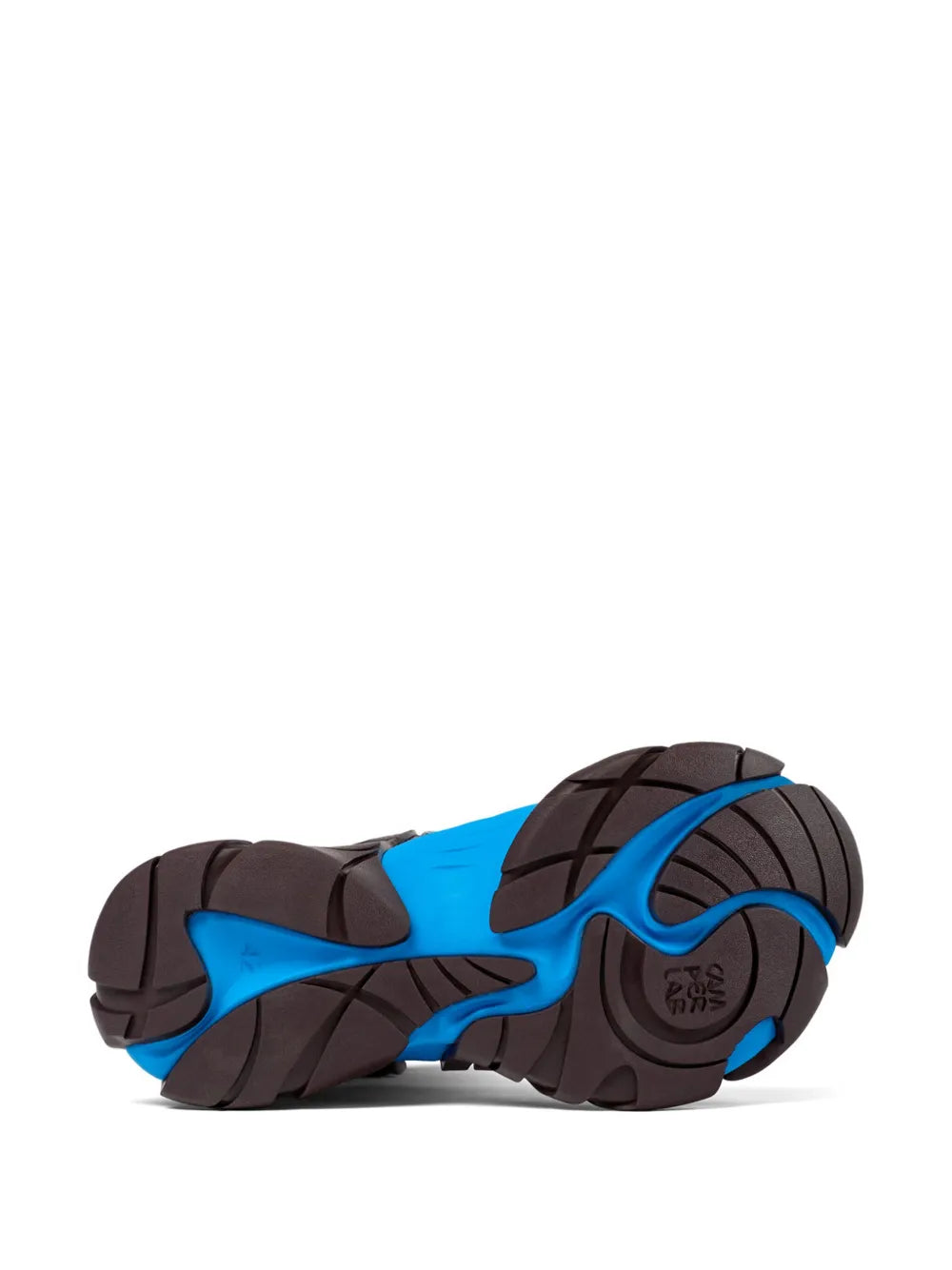 Exclusive Camperlab Tormenta High Top Sneakers — Blue-Grey — Size US M 9.5 - US W 11 — Detail View