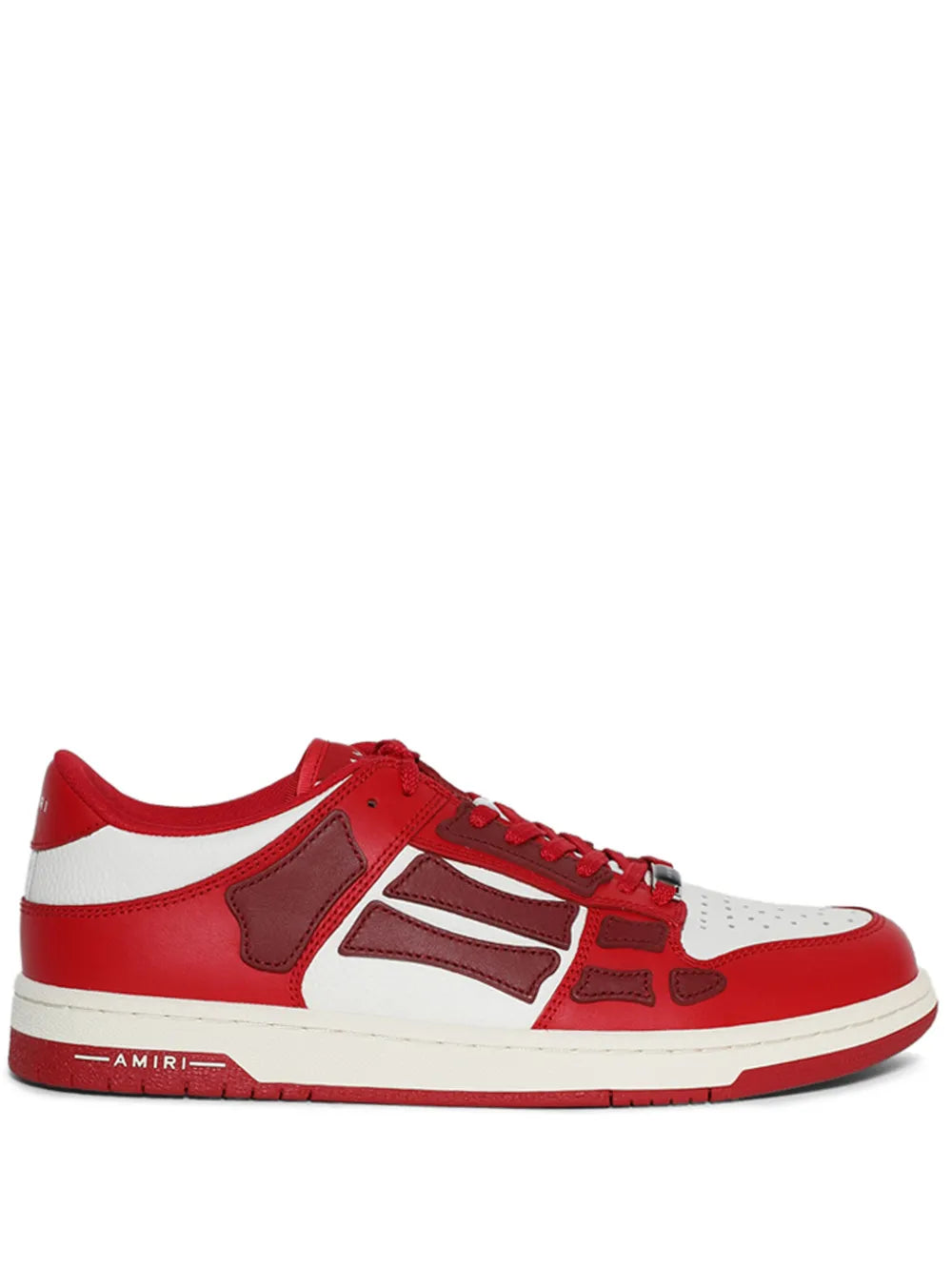 Exclusive Amiri Skel Sneakers — Ksbright Red — Size US M 10 - US W 11.5 — Front View