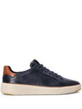 Exclusive Cole Haan Grandpro Topspin Leather Sneakers — Navy Blue — Size US M 4 - US W 5.5 — Front View