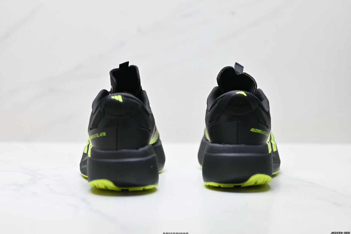Exclusive Adidas K81801550 Men's Running Shoes #4 — Black/Grey — Size EU 40 / US M7 / W8.5 / 25CM — Alternate View 14