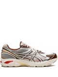 Exclusive Asics X Above The Clouds Gt-2160  Cream/Chocolate Brown Sneakers — Silver-Tone/Brown — Size US M 10.5 - US W 12 — Front View