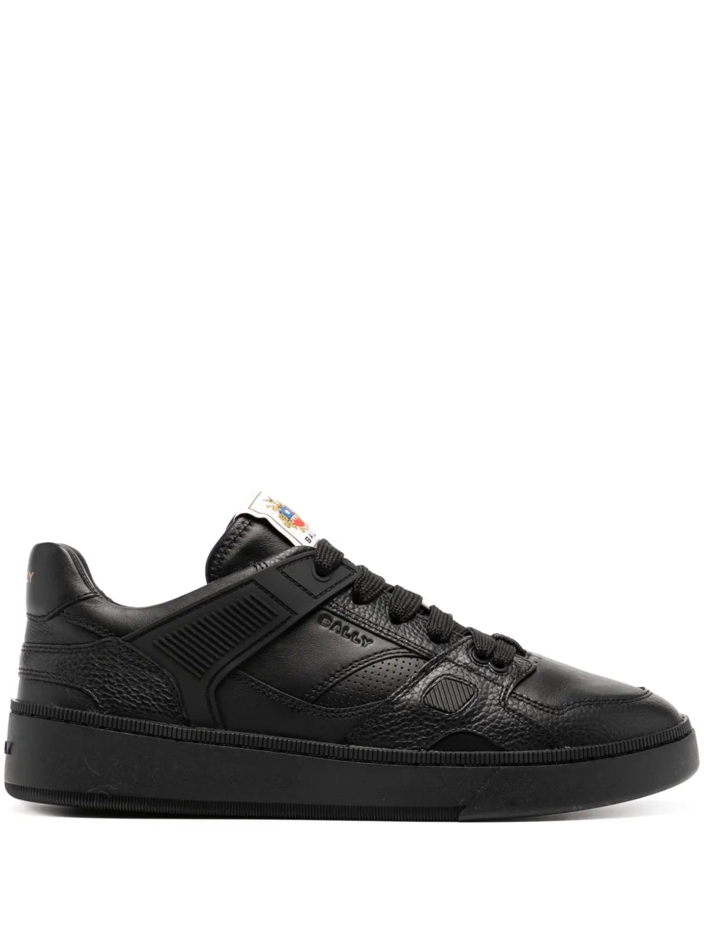 Exclusive Bally Ronnie Sneakers — Black — Size US M 6 - US W 7.5 — Front View