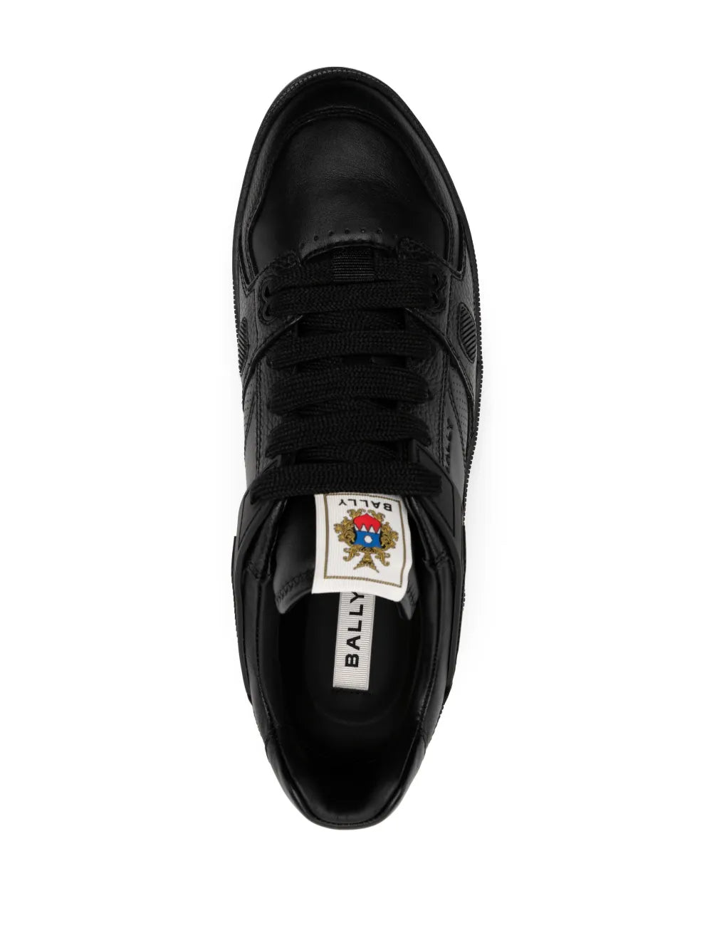 Exclusive Bally Ronnie Sneakers — Black — Size US M 6 - US W 7.5 — Top View