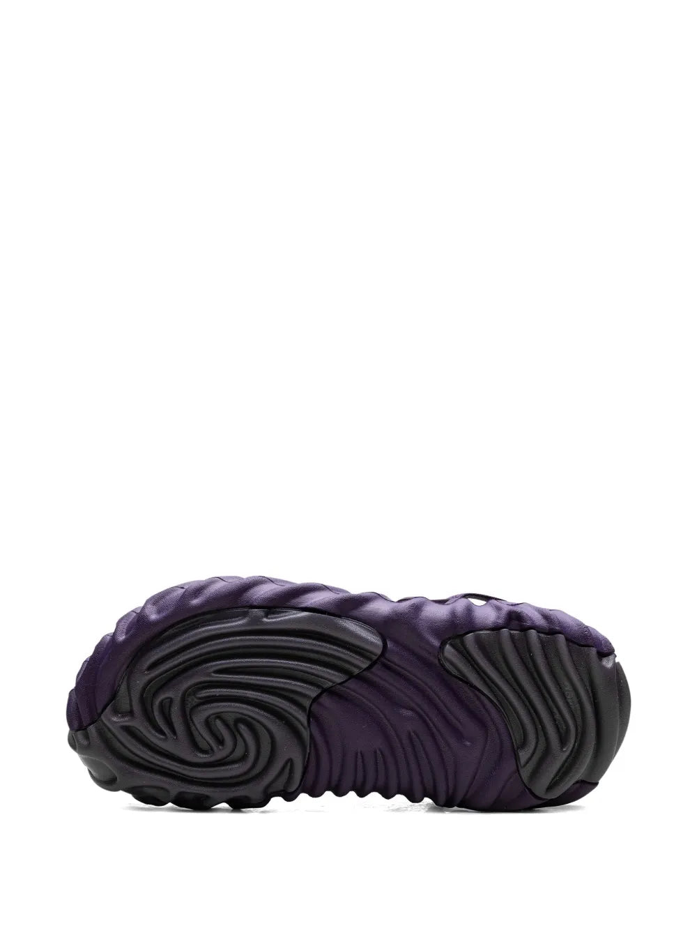 Exclusive Crocs X Salehe Bembury Ube Pollex Sneakers — Mulberry Purple — Size US M 9.5 - US W 11 — Detail View