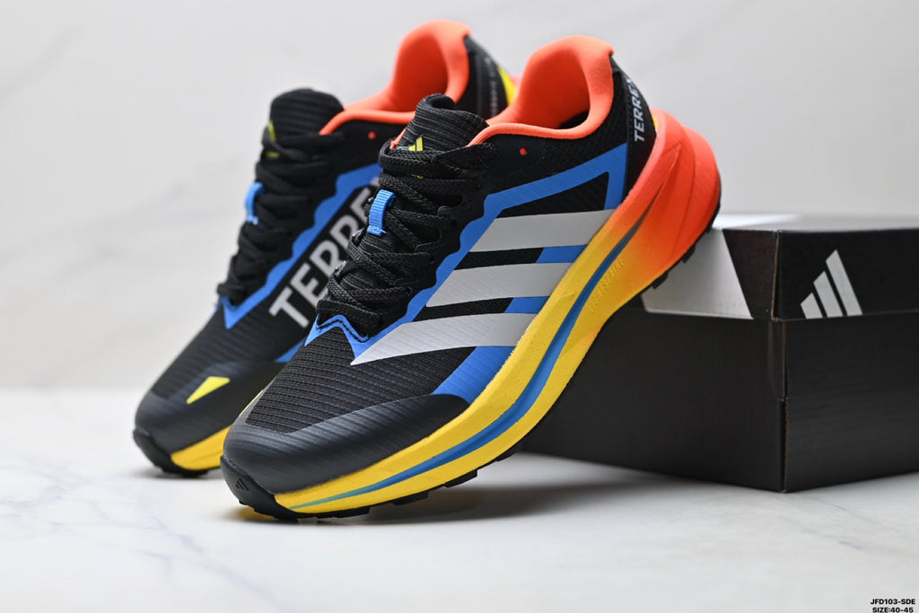Exclusive Adidas K81801650 Men's Running Shoes — Brown — Size EU 40 / US M7 / W8.5 / 25CM — Alternate View 19