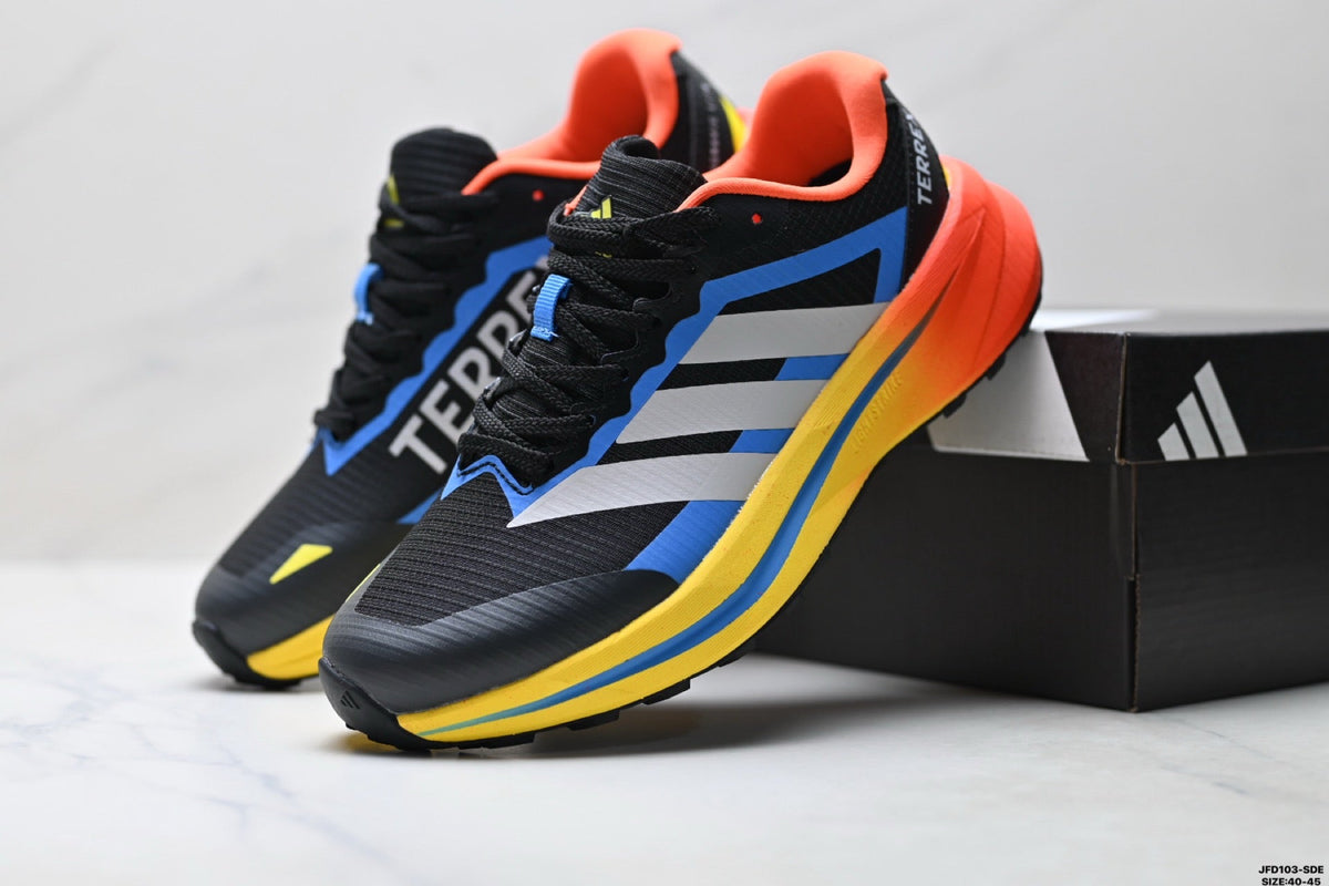Exclusive Adidas K81801650 Men's Running Shoes — Brown — Size EU 40 / US M7 / W8.5 / 25CM — Alternate View 19