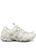 Exclusive Asics Gel-Sonoma 15-50 Sneakers — Grey/Green — Size US M 8 - US W 9.5 — Front View