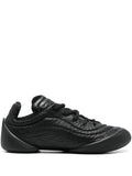 Exclusive Alexander Mcqueen Flexion Trainers — Black — Size US M 4 - US W 5.5 — Front View