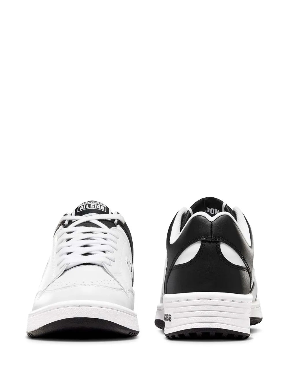 Exclusive Converse Weapon Sneakers — White/Black — Size US M 7 - US W 8.5 — Back View