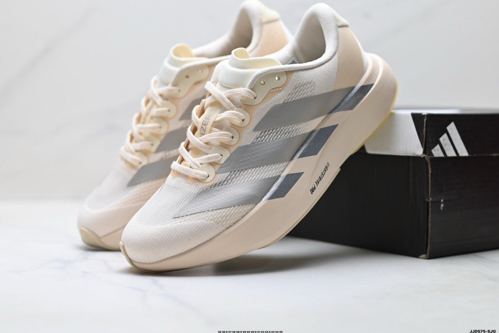 Exclusive Adidas K81801450 Unisex Running Shoes — White/Grey — Size EU 36 / US M4 / W5.5 / 23CM — Alternate View 11