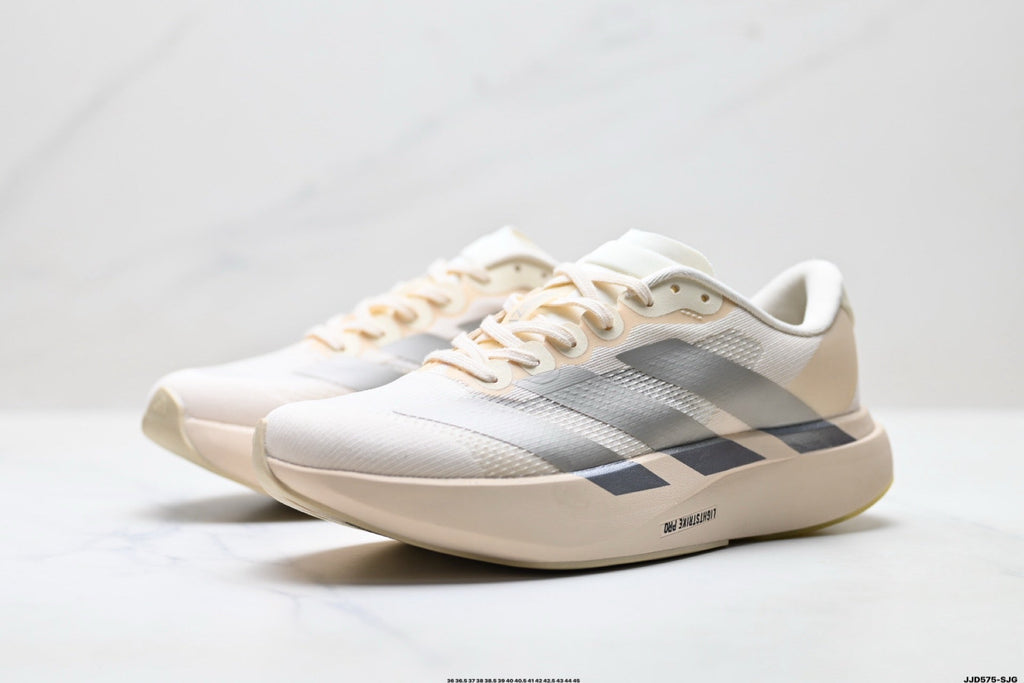 Exclusive Adidas K81801450 Unisex Running Shoes — White/Grey — Size EU 36 / US M4 / W5.5 / 23CM — Alternate View 15