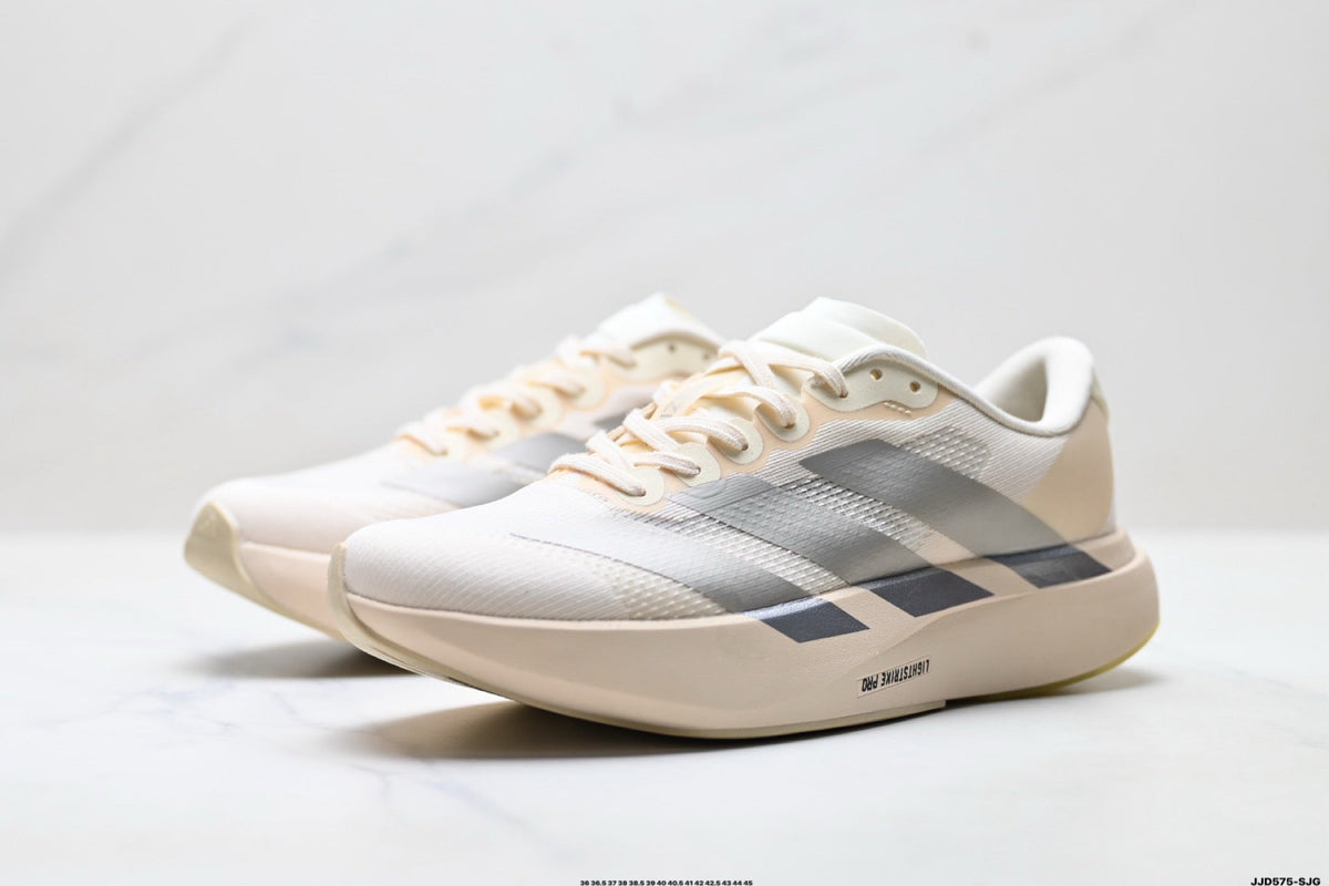Exclusive Adidas K81801450 Unisex Running Shoes — White/Grey — Size EU 36 / US M4 / W5.5 / 23CM — Alternate View 15