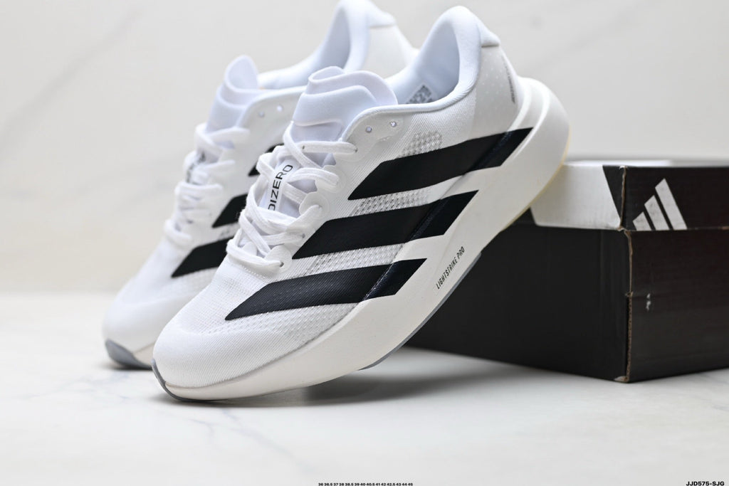 Exclusive Adidas K81801450 Unisex Running Shoes — White/Grey — Size EU 36 / US M4 / W5.5 / 23CM — Alternate View 16