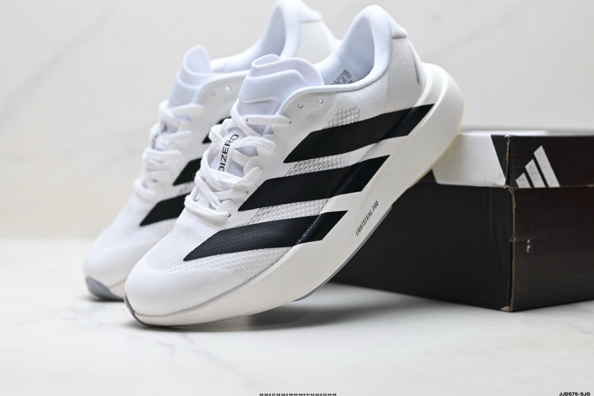 Exclusive Adidas K81801450 Unisex Running Shoes — White/Grey — Size EU 36 / US M4 / W5.5 / 23CM — Alternate View 16