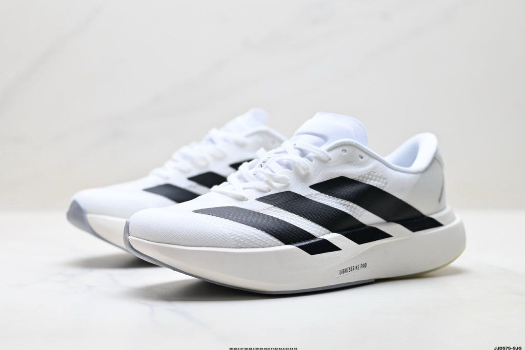 Exclusive Adidas K81801450 Unisex Running Shoes — White/Grey — Size EU 36 / US M4 / W5.5 / 23CM — Alternate View 19