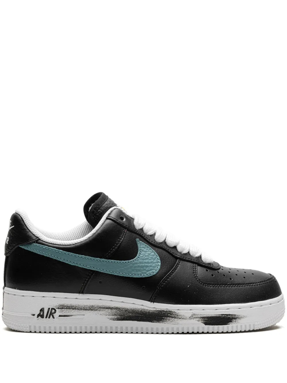 Exclusive Nike X Peaceminusone Air Force 1 Low Paranoise 3.0 Sneakers — Black — Size US M 11.5 - US W 13 — Front View