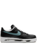 Exclusive Nike X Peaceminusone Air Force 1 Low Paranoise 3.0 Sneakers — Black — Size US M 11.5 - US W 13 — Front View