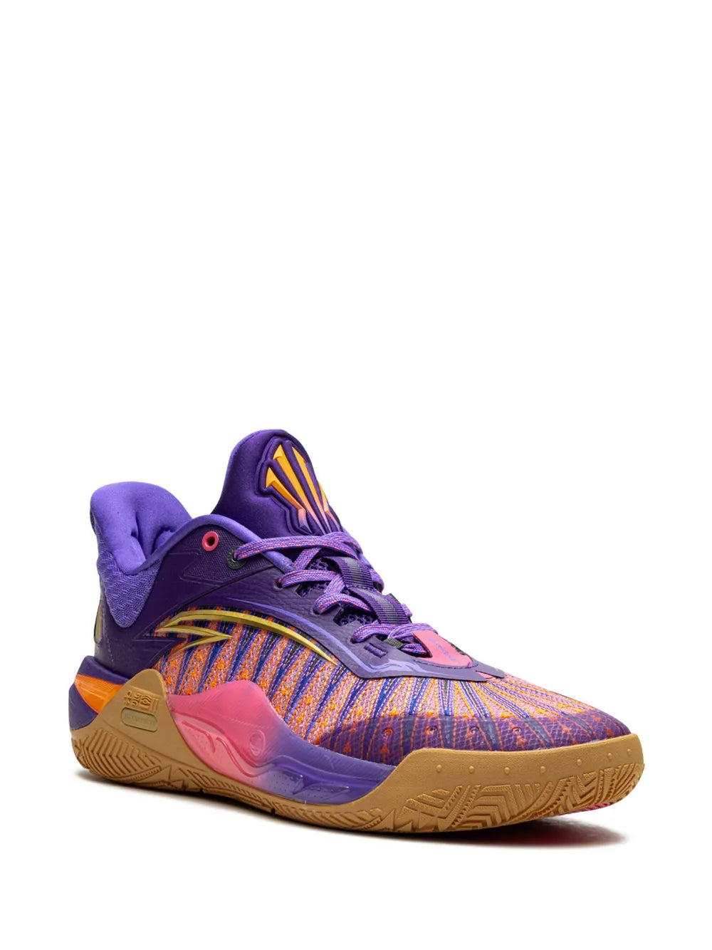 Exclusive Anta Kai 1 Speed Purple/Pink Sneakers — Purple/Pink — Size US M 9.5 - US W 11 — Side View