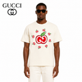 Exclusive Gucci GG Apple Print T-Shirt — XS — Front View