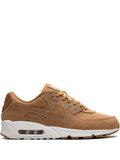 Exclusive Air Max 90 Flax/Sail Sneakers — Brown — Size US M 6.5 - US W 8 — Front View