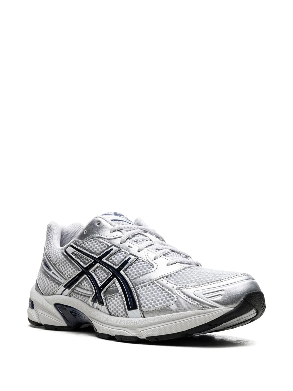 Exclusive Asics Gel-1130 Glacier Grey/Black Sneakers — Glacier Grey — Size US M 6 - US W 7.5 — Side View