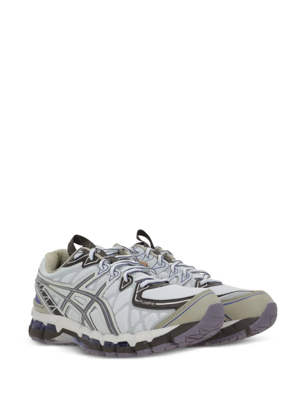 Exclusive Asics Ub10-S Gel-Kayano 20 Sneakers — Light Grey — Size US M 10.5 - US W 12 — Side View