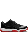 Exclusive Air Jordan 11 Bred 2025 Sneakers — Black — Size US M 6 - US W 7.5 — Front View