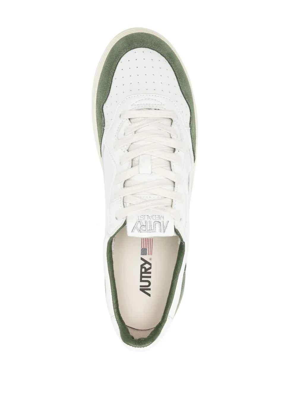 Exclusive Autry Medalist Sneakers — White — Size US M 6.5 - US W 8 — Top View