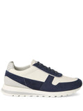 Exclusive Brunello Cucinelli Panelled Sneakers — Navy Blue — Size US M 10.5 - US W 12 — Front View