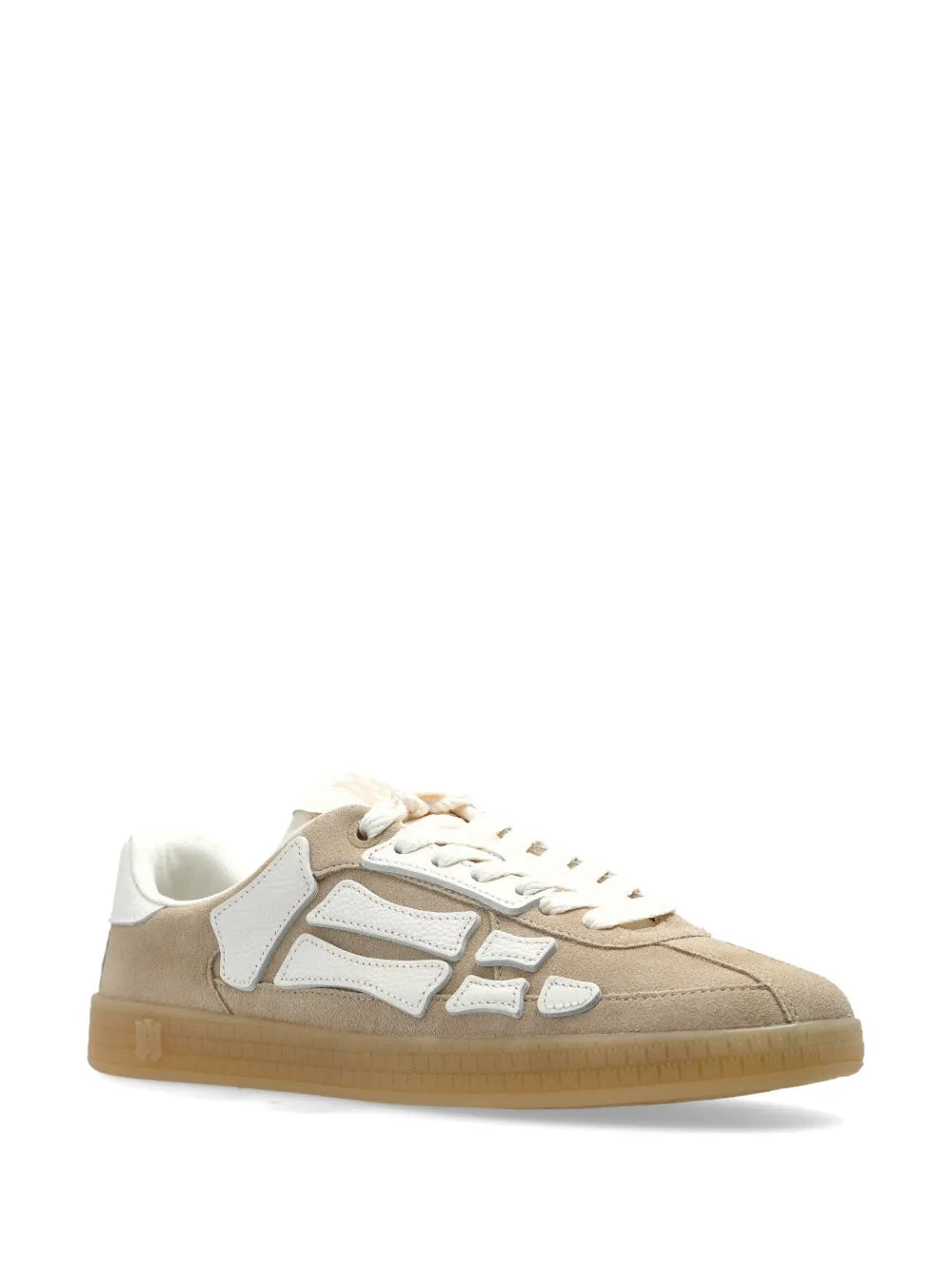 Exclusive Amiri Pacific Bones Sneakers — Beige — Size US M 5.5 - US W 7 — Side View
