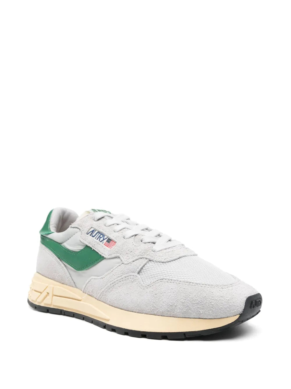 Exclusive Autry Reelwind Sneakers — Light Grey — Size US M 6.5 - US W 8 — Side View