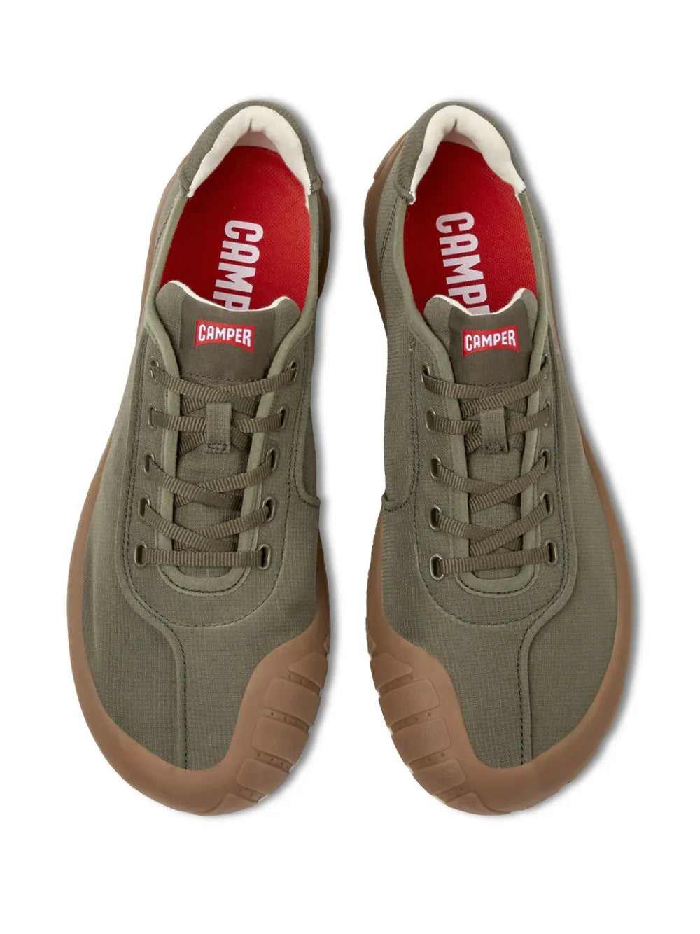 Exclusive Camper Peu Path Sneakers — Khaki — Size US M 8 - US W 9.5 — Detail View
