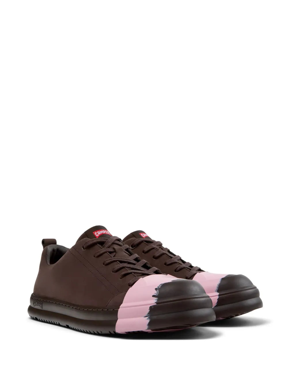 Exclusive Camper Junction Sneakers — Coffee Brown — Size US M 3.5 - US W 5 — Side View