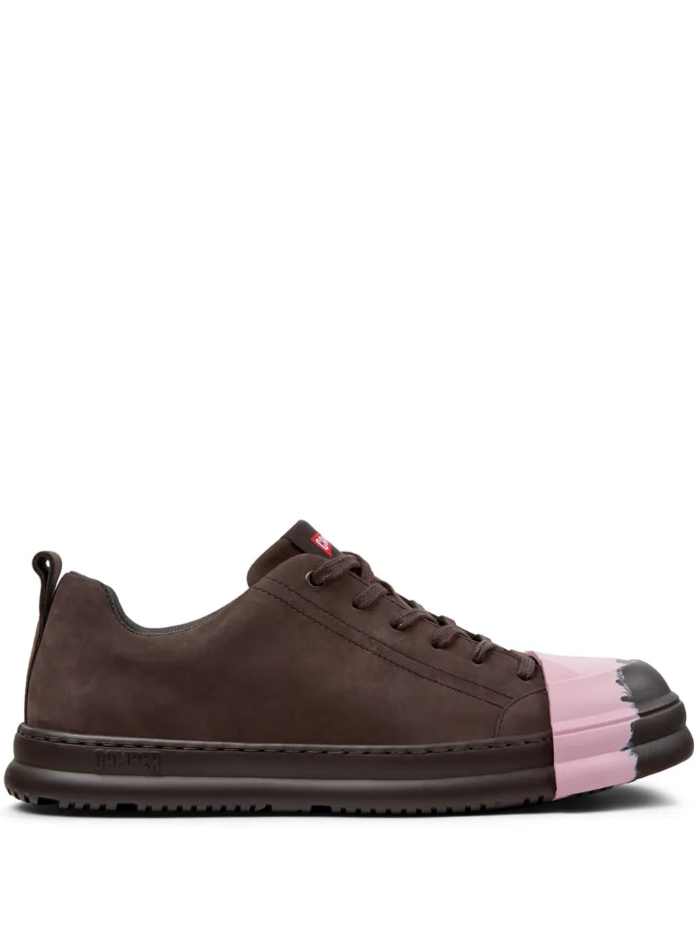 Exclusive Camper Junction Sneakers — Coffee Brown — Size US M 3.5 - US W 5 — Front View